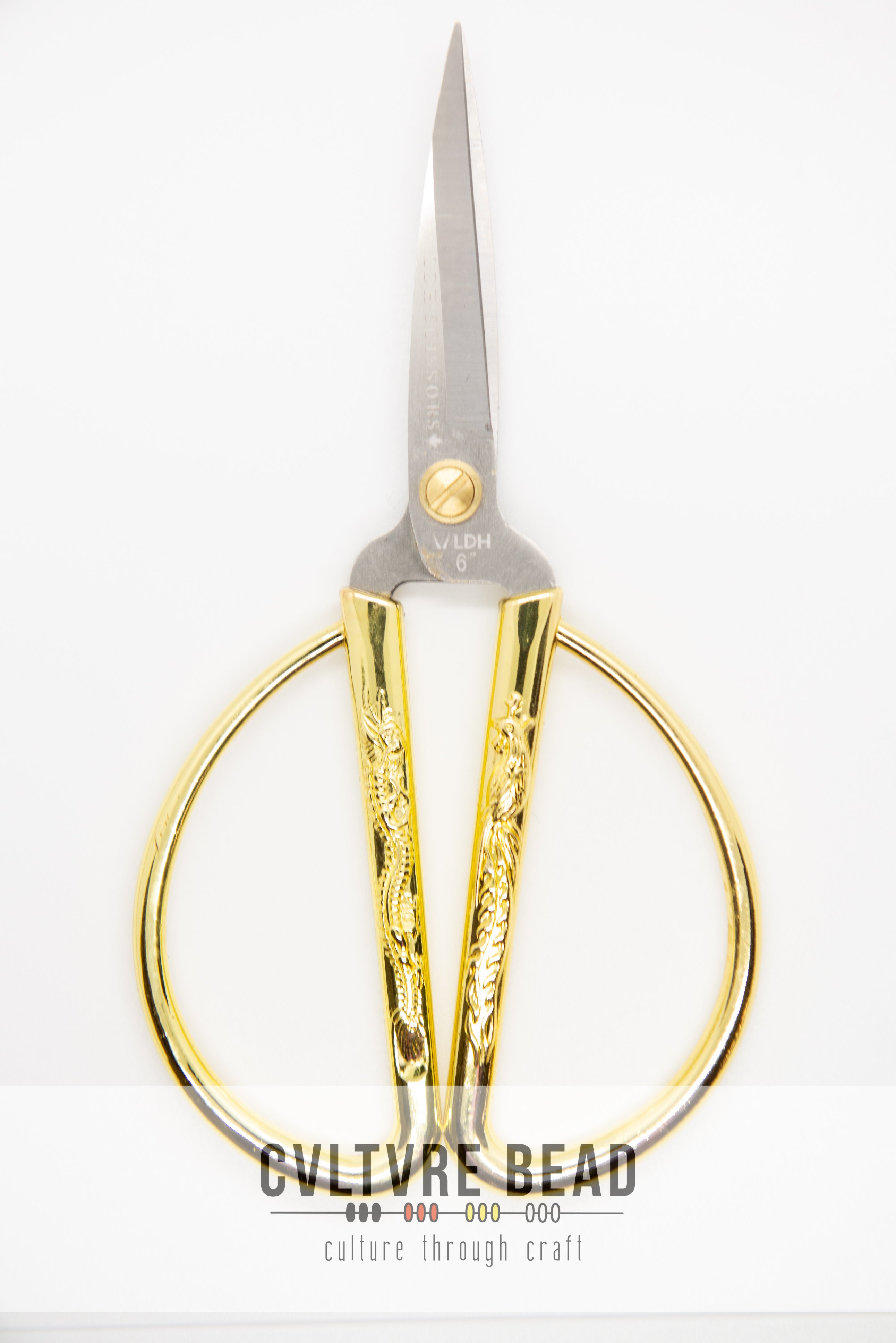 6” LDH Imperial Scissors - Dragon & Phoenix